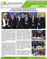 Boletin firma convenio inguat
