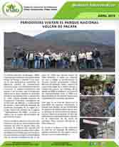 boletin nacional gira periodistica pacaya